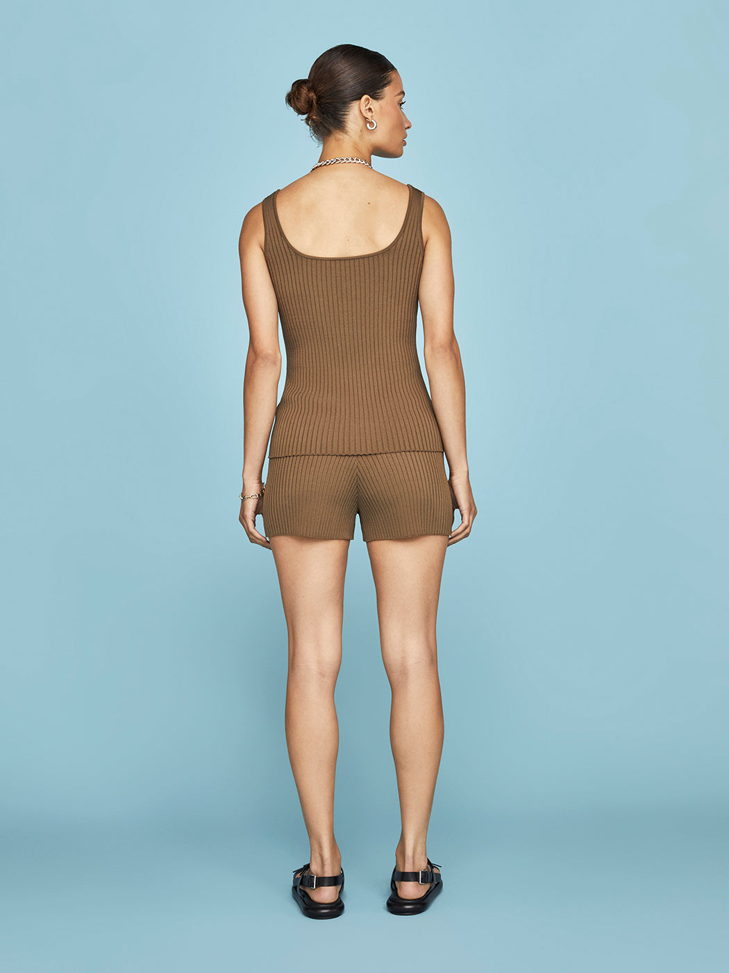 Carbon38 Lounge Short - Brown
