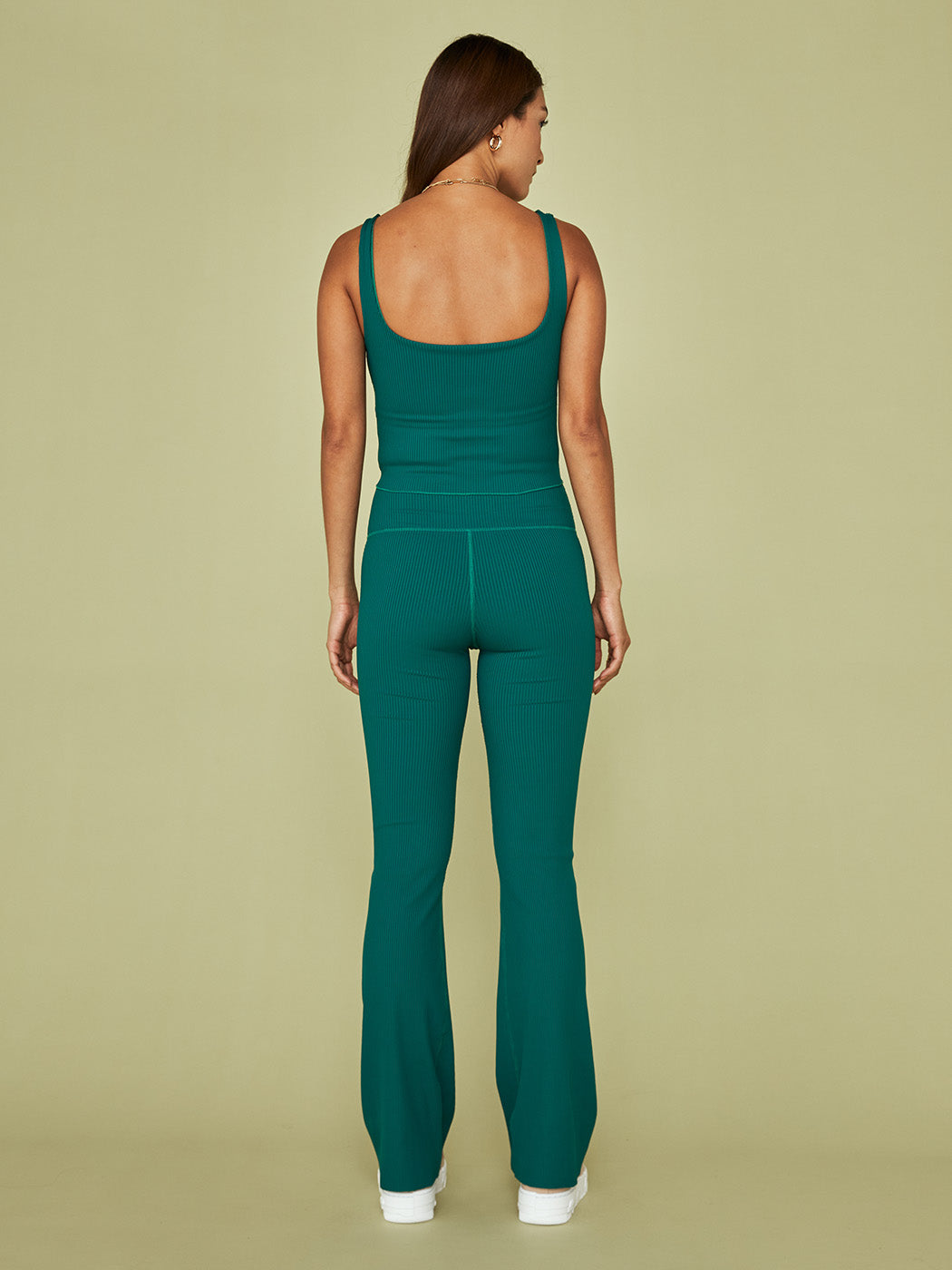 Carbon38 Ribbed Flare - Malachite