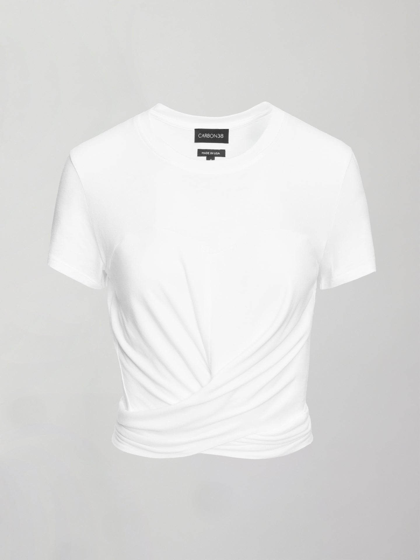Carbon38 Cap Sleeve Top - White