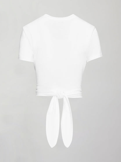 Carbon38 Cap Sleeve Top - White