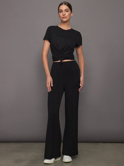 Carbon38 Cap Sleeve Top - Black