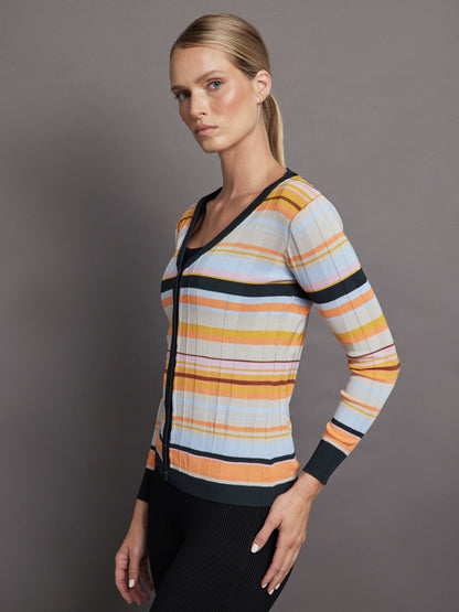 Carbon38 The Travel Sweater - Multi