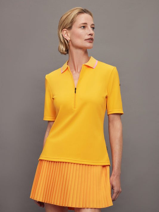 Carbon38 Cassia Polo - Papaya