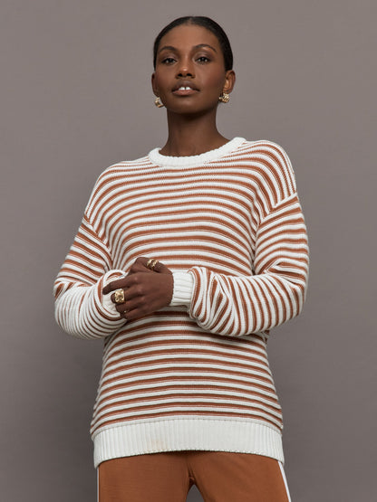 Carbon38 Boo Knit Jumper - Stripe