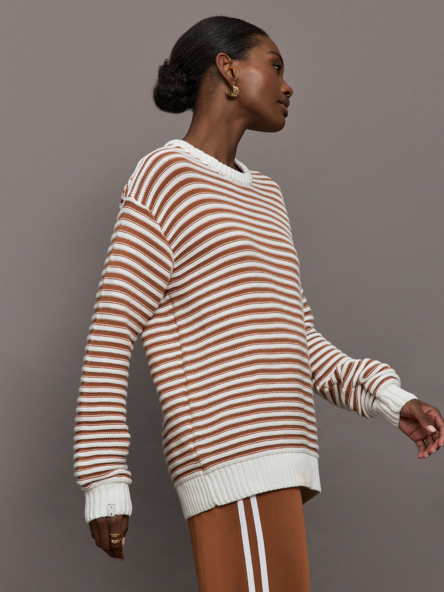 Carbon38 Boo Knit Jumper - Stripe