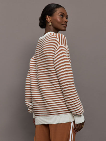 Carbon38 Boo Knit Jumper - Stripe