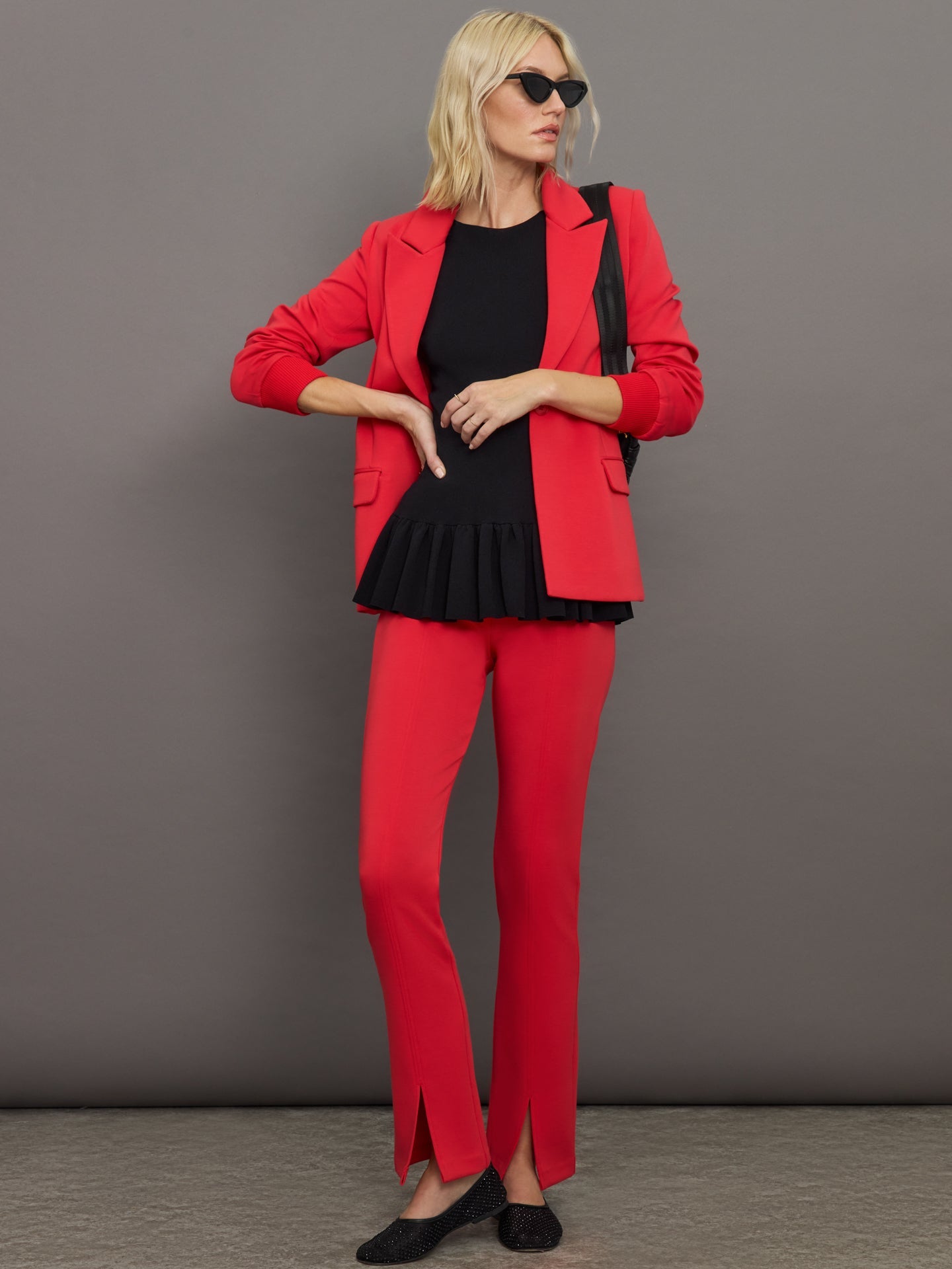 Carbon38 Jean Knit Top - Black