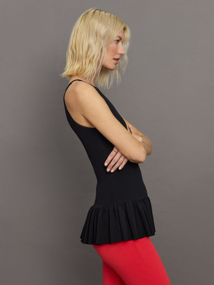 Carbon38 Jean Knit Top - Black