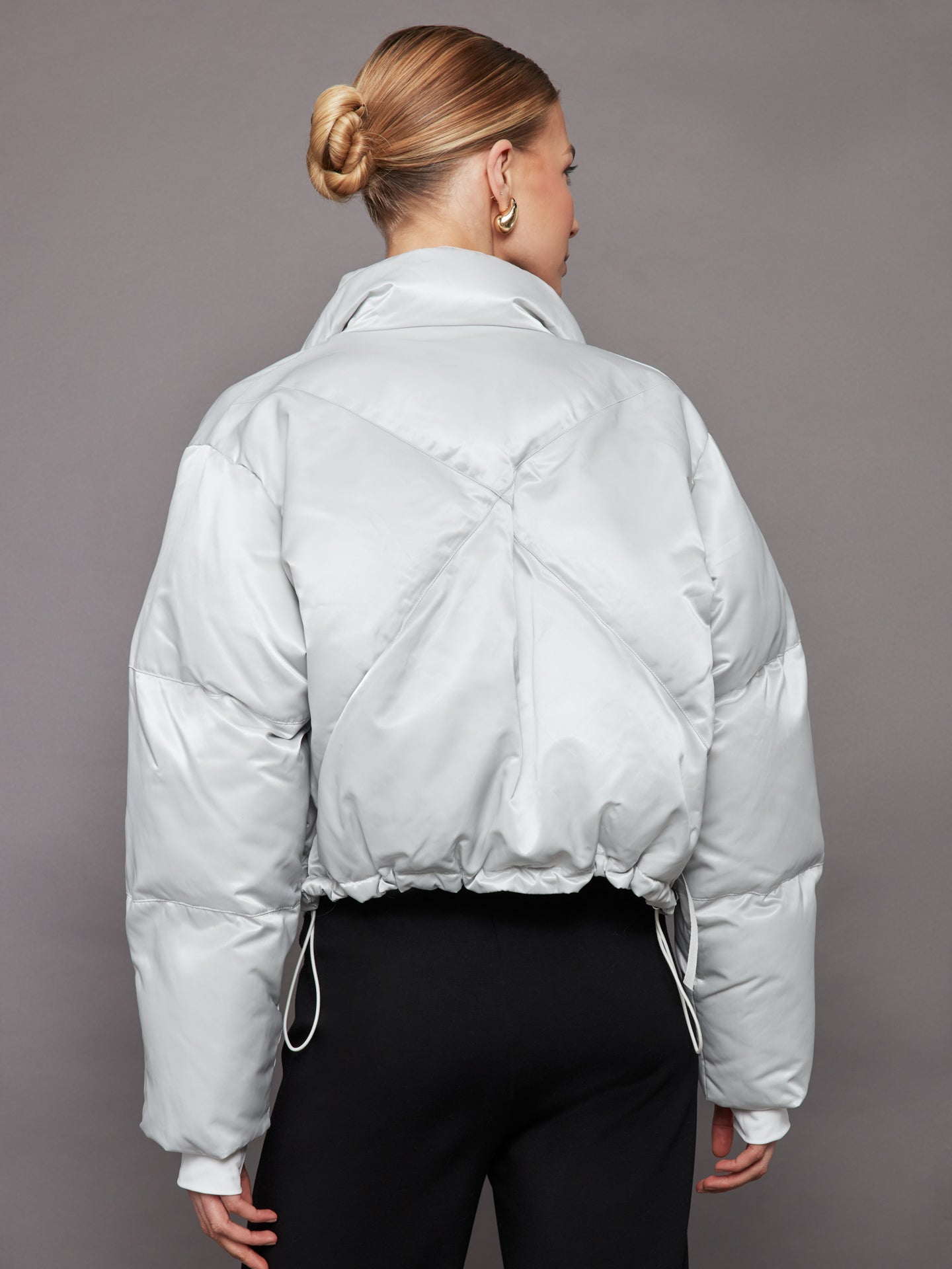 Carbon38 Hallie Puffer - Ice Grey