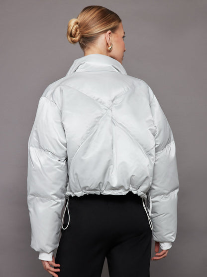 Carbon38 Hallie Puffer - Ice Grey
