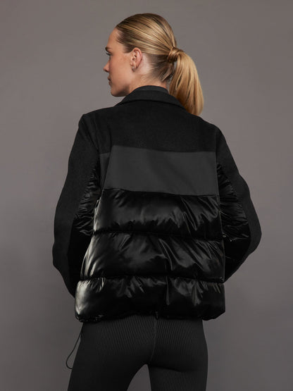 Carbon38 Blazer Puffer - Black