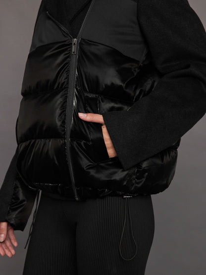 Carbon38 Blazer Puffer - Black