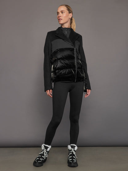 Carbon38 Blazer Puffer - Black
