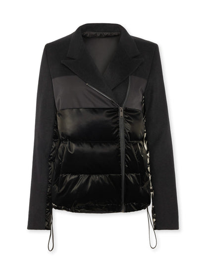 Carbon38 Blazer Puffer - Black