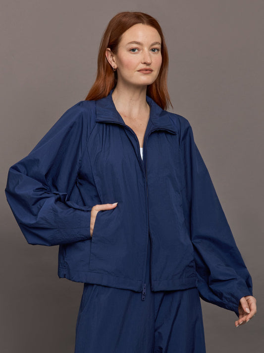 Carbon38 Ultralight Nylon Jacket - Dark Blue