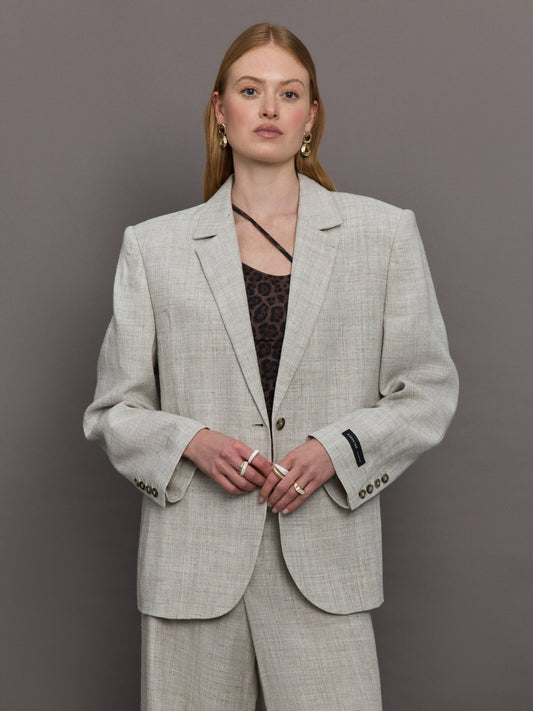 Carbon38 Matteo Blazer - Sand