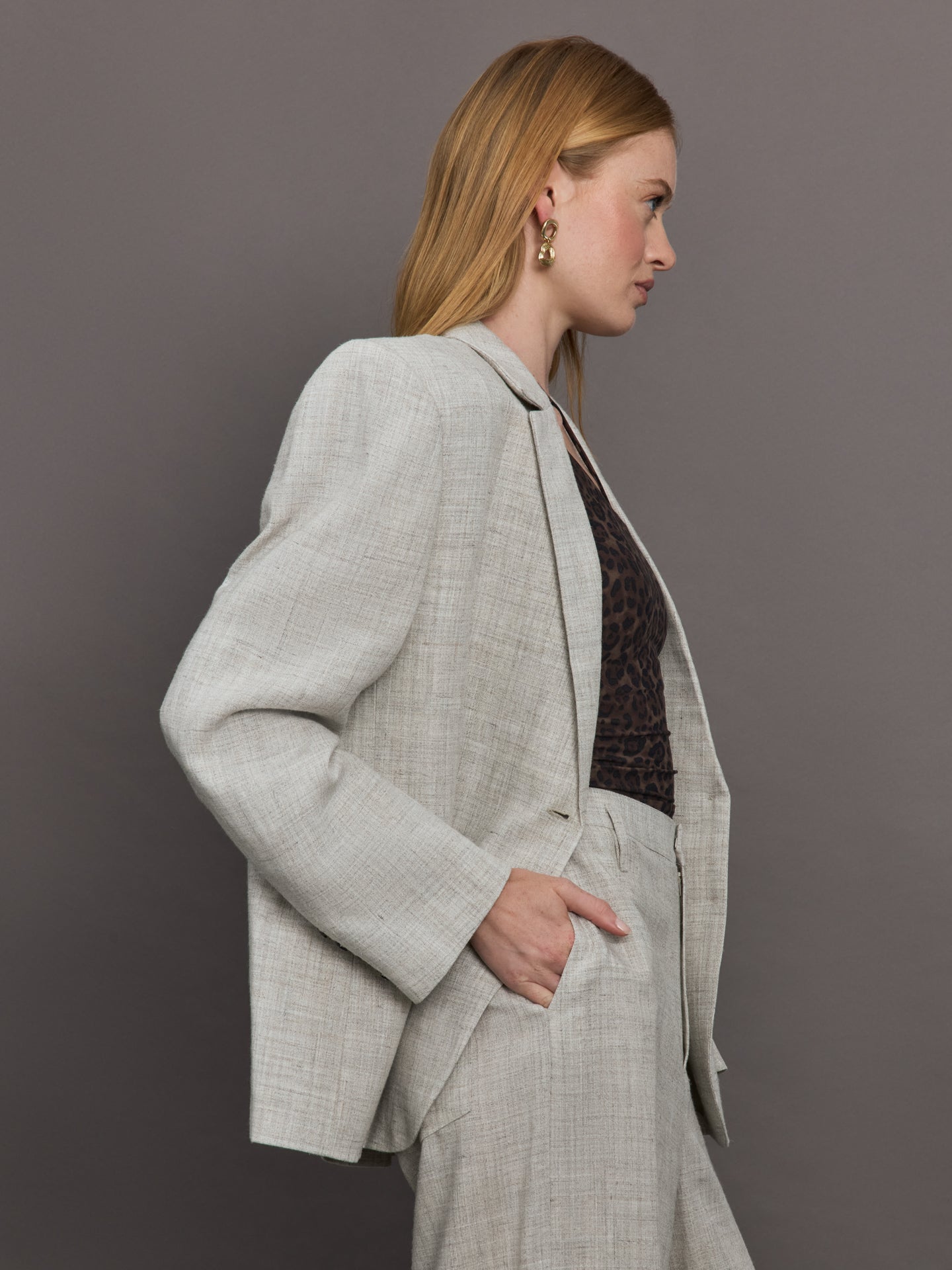 Carbon38 Matteo Blazer - Sand