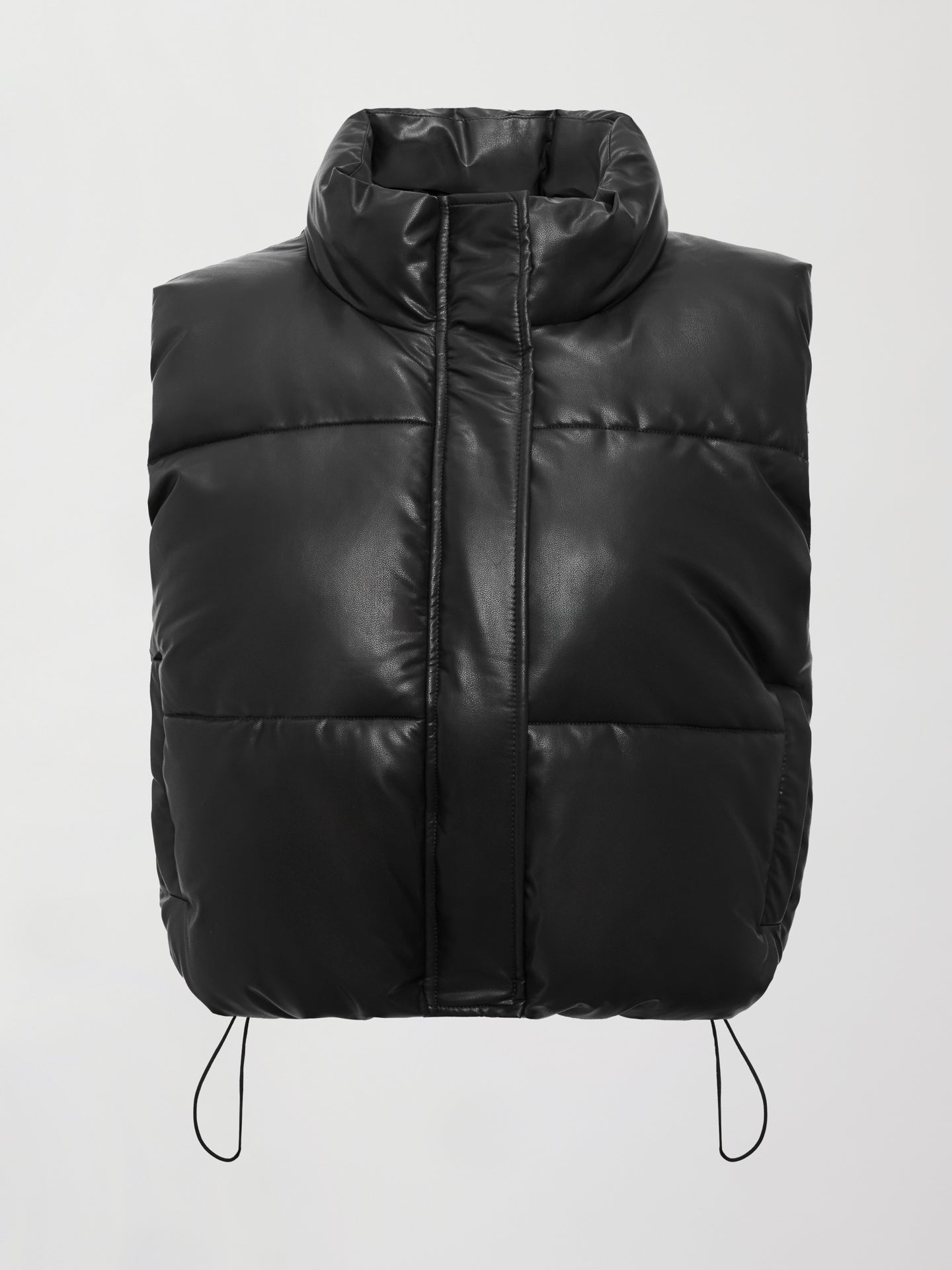 Carbon38 Quilted Puffer Vest - Black