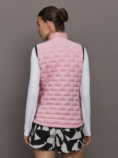 Carbon38 Fenja Lightweight Vest - Cameo Pink