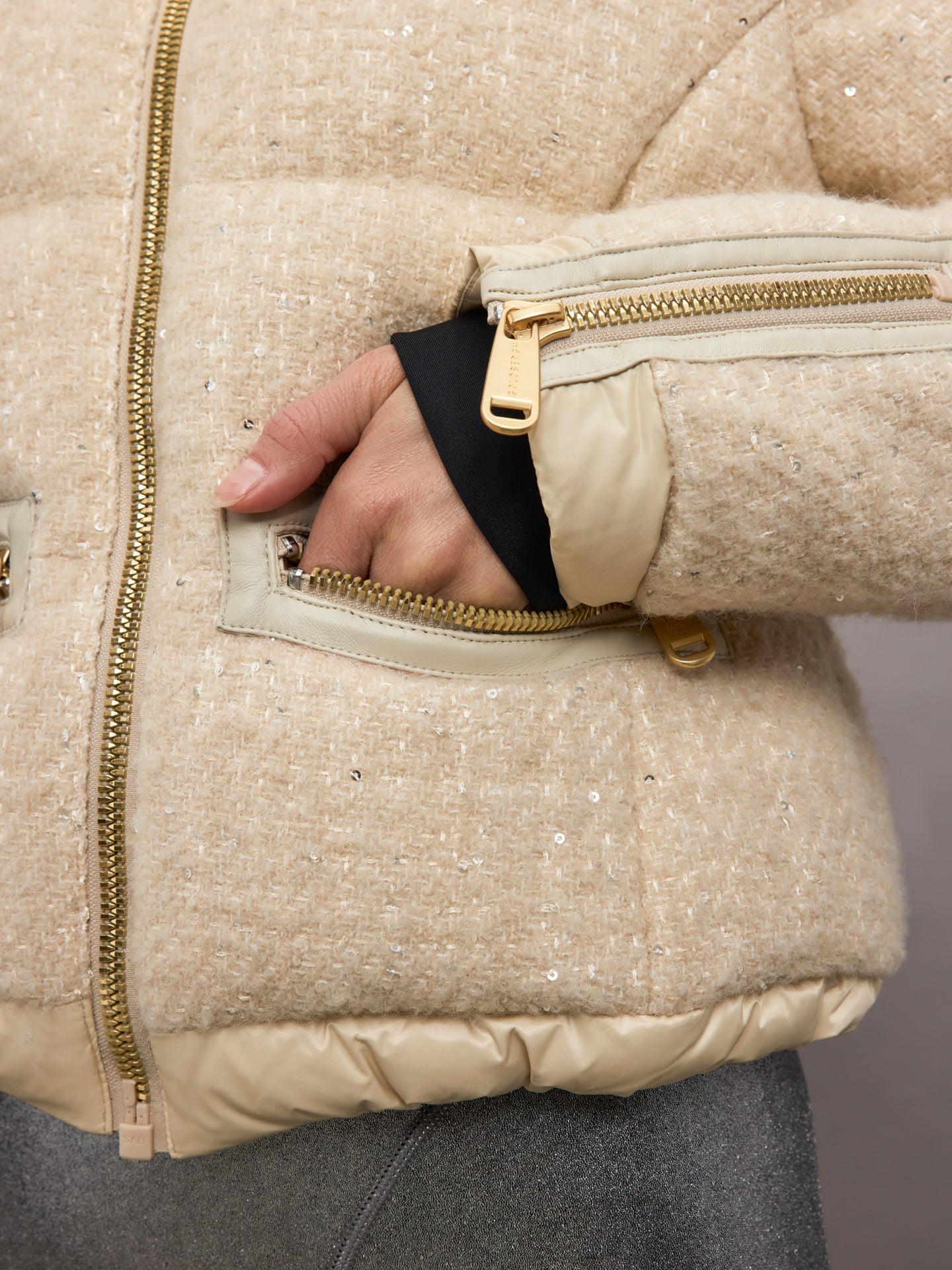 Carbon38 Chamonix Ski Jacket - Cream
