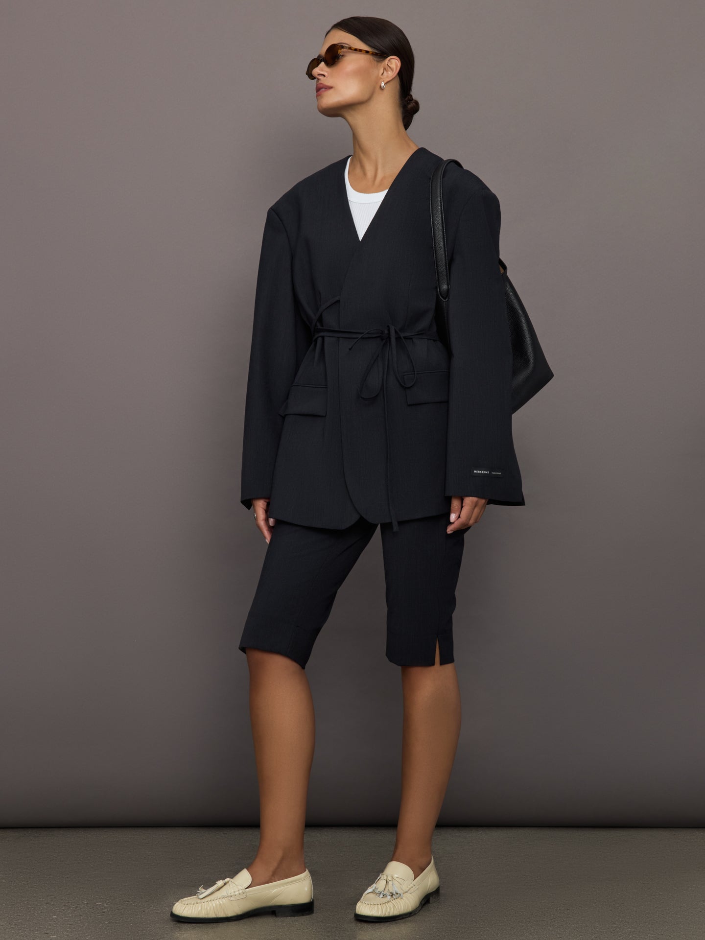 Carbon38 Yago Blazer - Navy Pinstripe