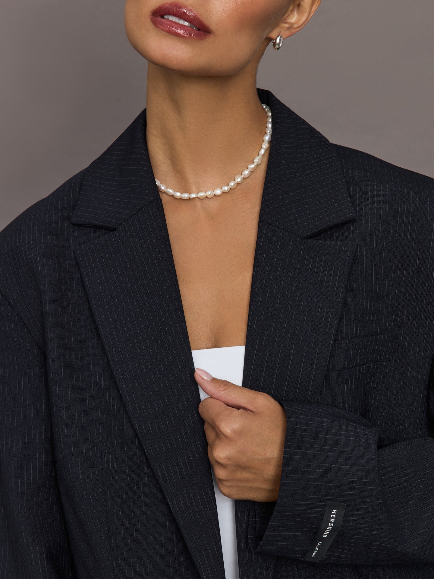 Carbon38 Yago Blazer - Navy Pinstripe