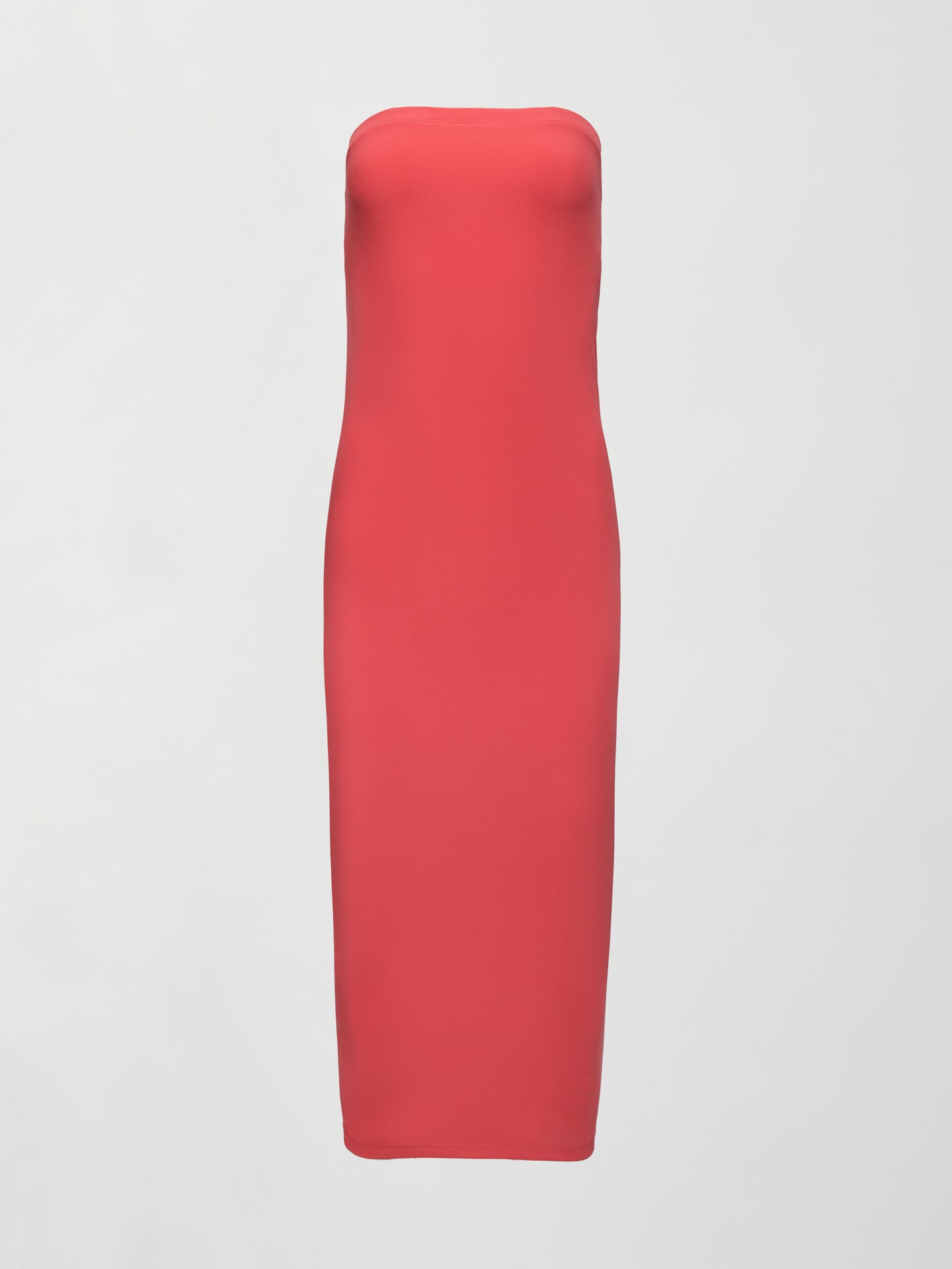 Carbon38 Strapless Dress in Melt - Tomato