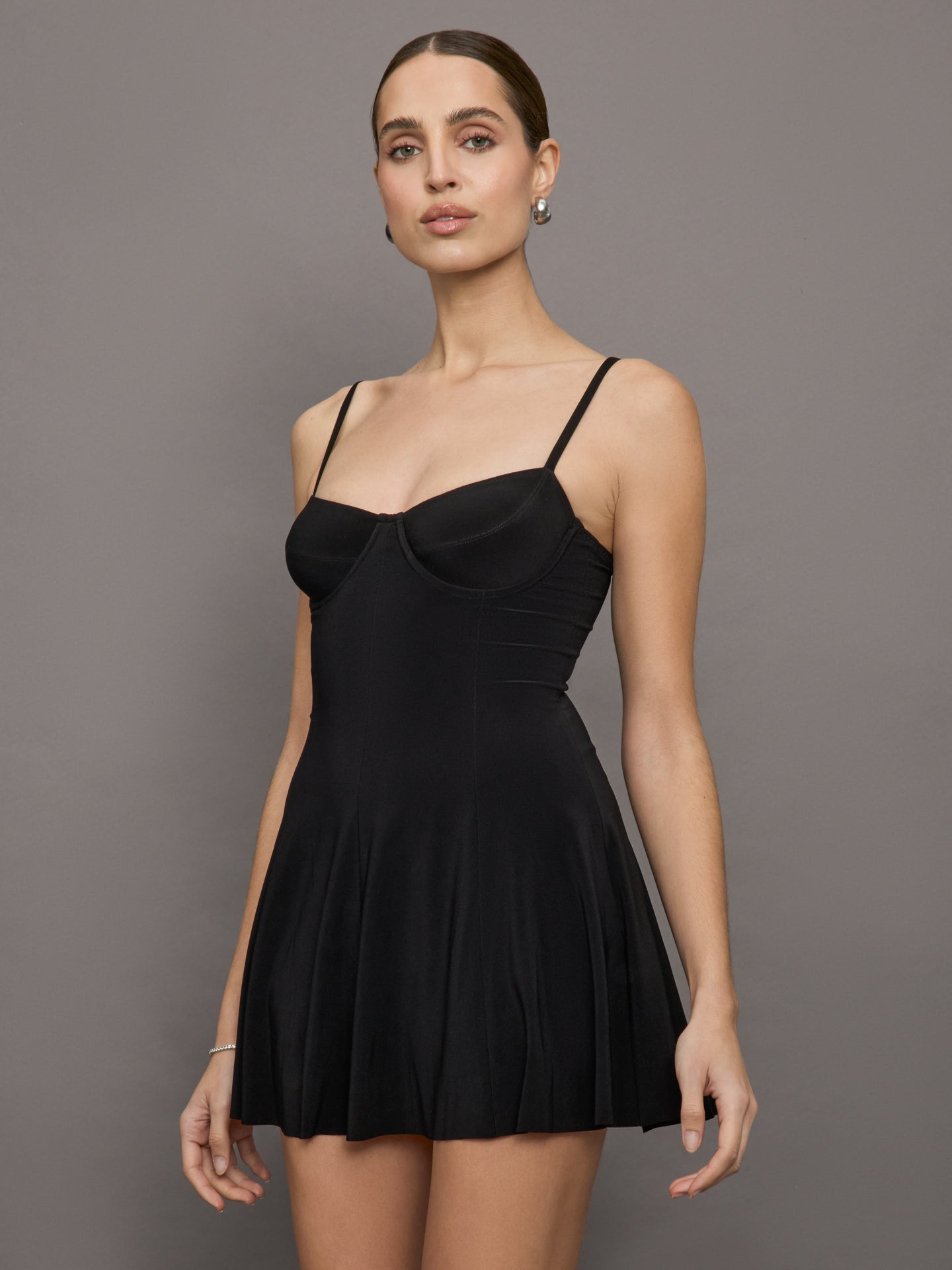 Carbon38 Underwire Pickleball Dress - Black