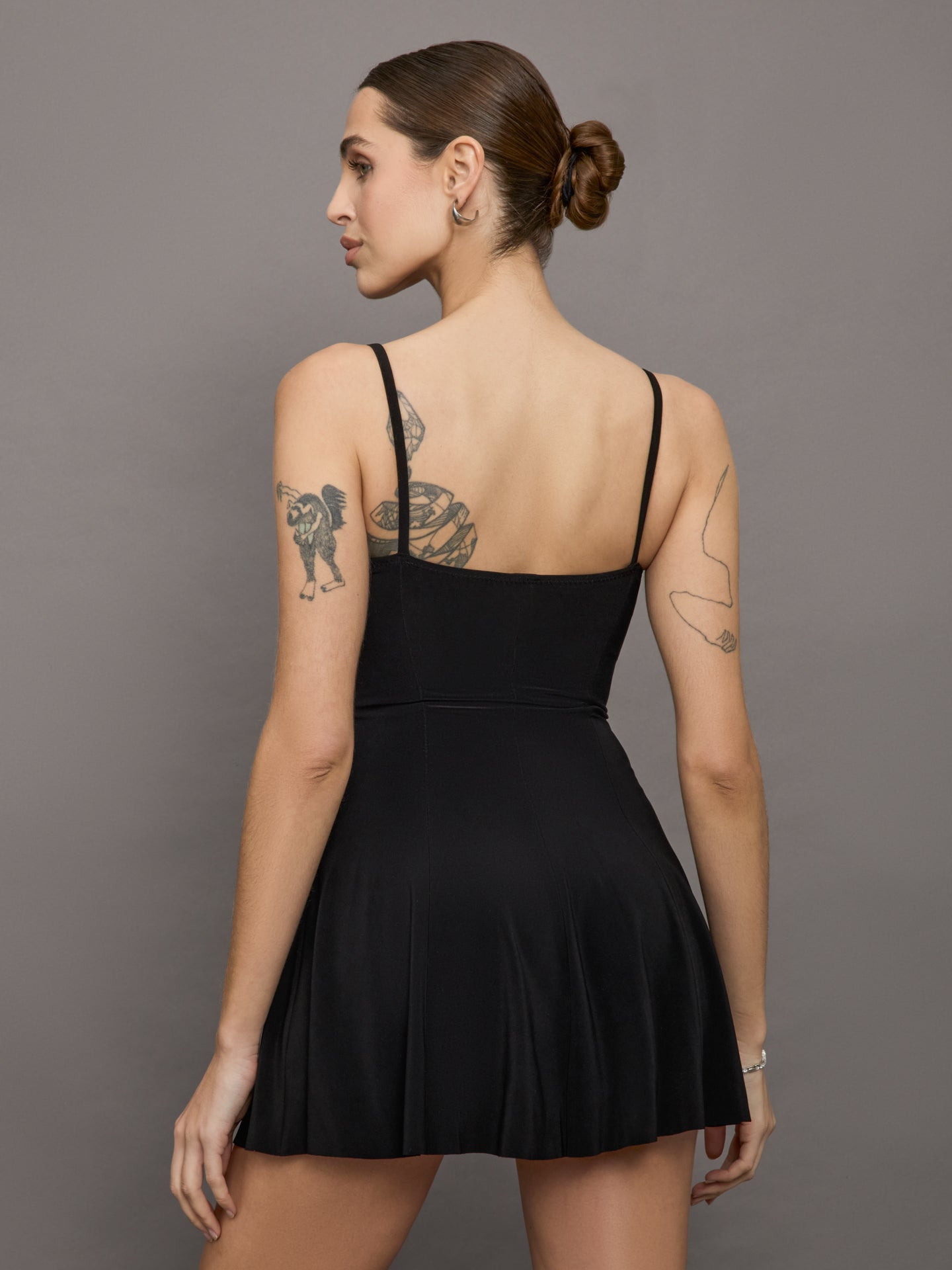 Carbon38 Underwire Pickleball Dress - Black