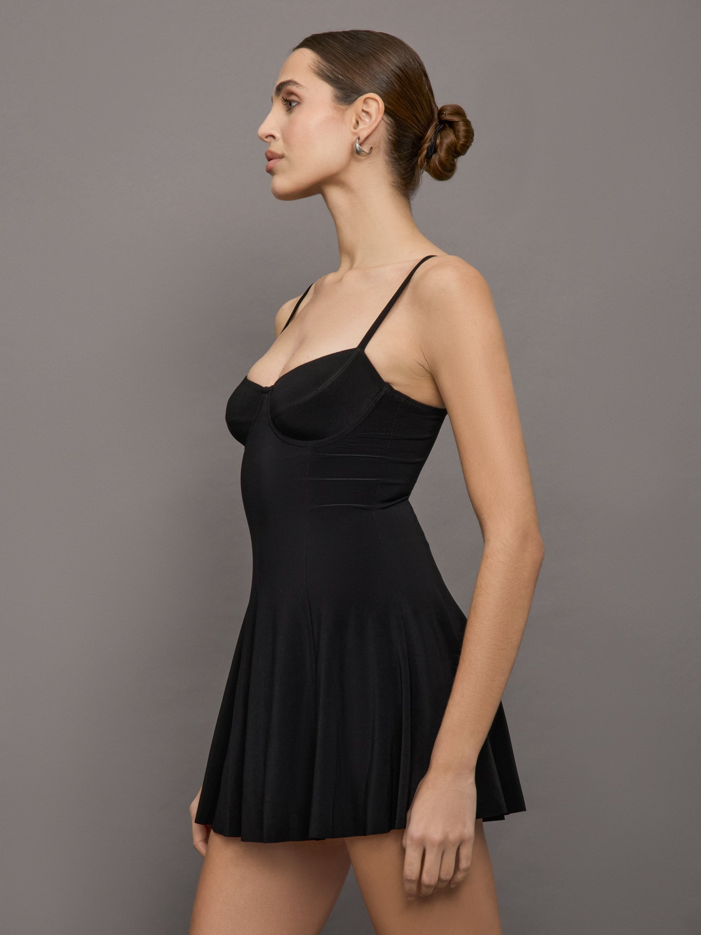 Carbon38 Underwire Pickleball Dress - Black