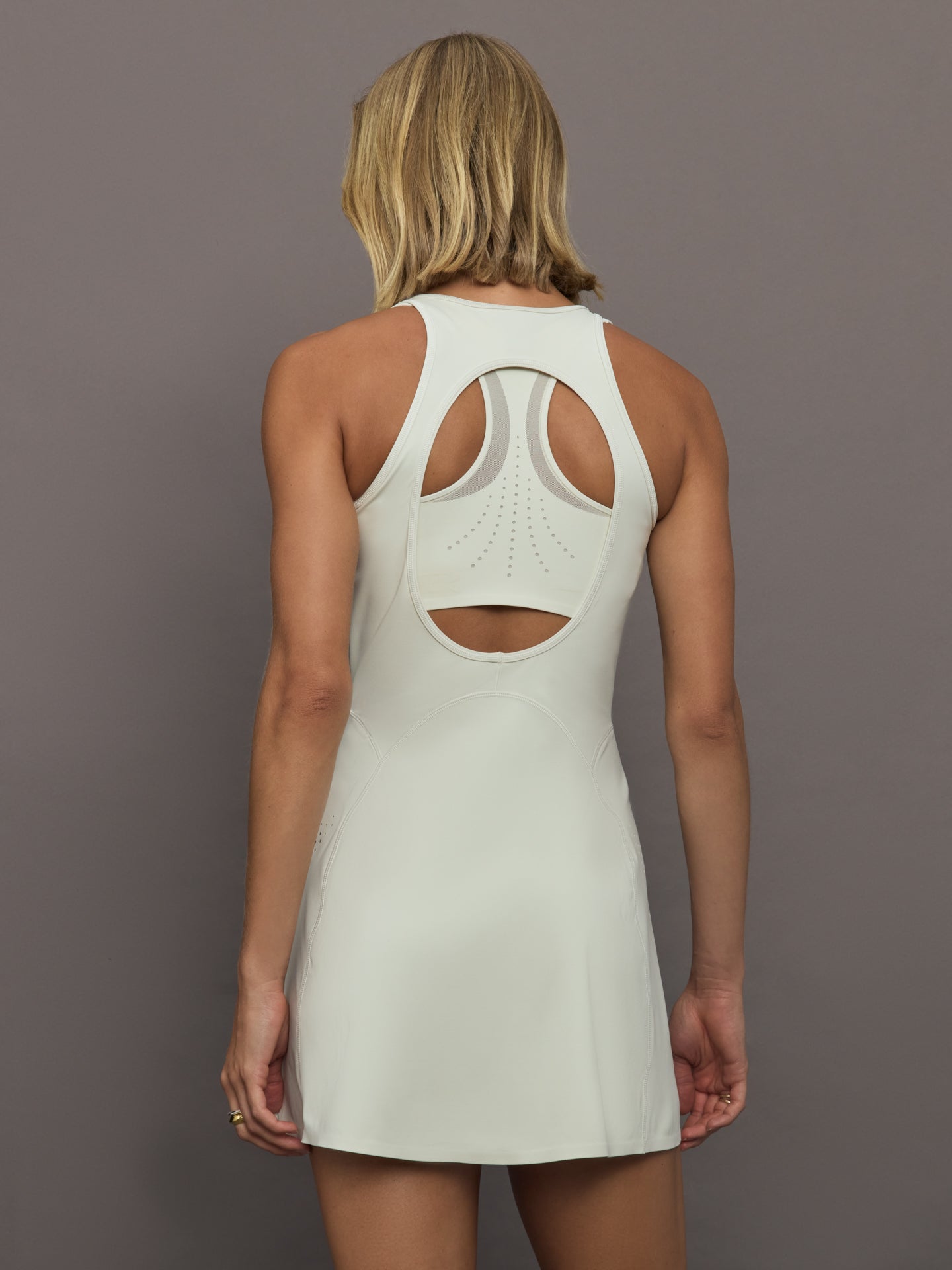 Carbon38 aSMC TruePurpose Training Dress - Almond Milk-Smc