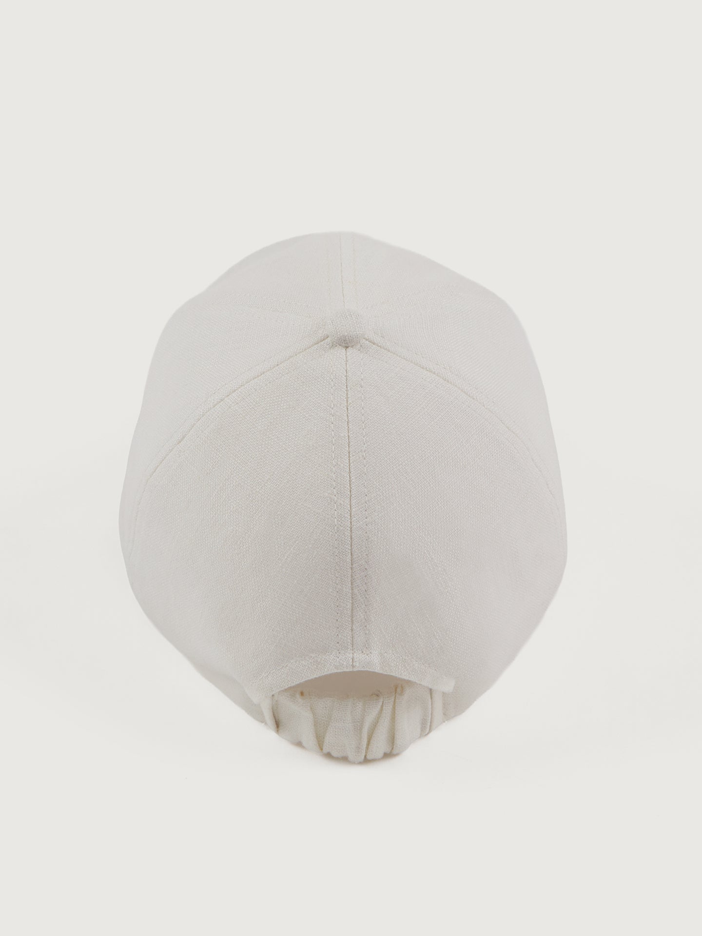 Carbon38 Lo Linen Baseball Cap - Optic White Linen